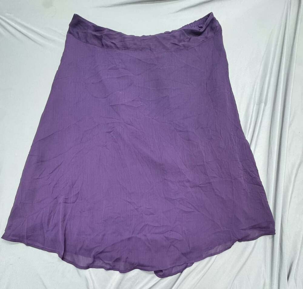 Cato Woman Skirt Size 22/24W Purple Flowy A-Line
